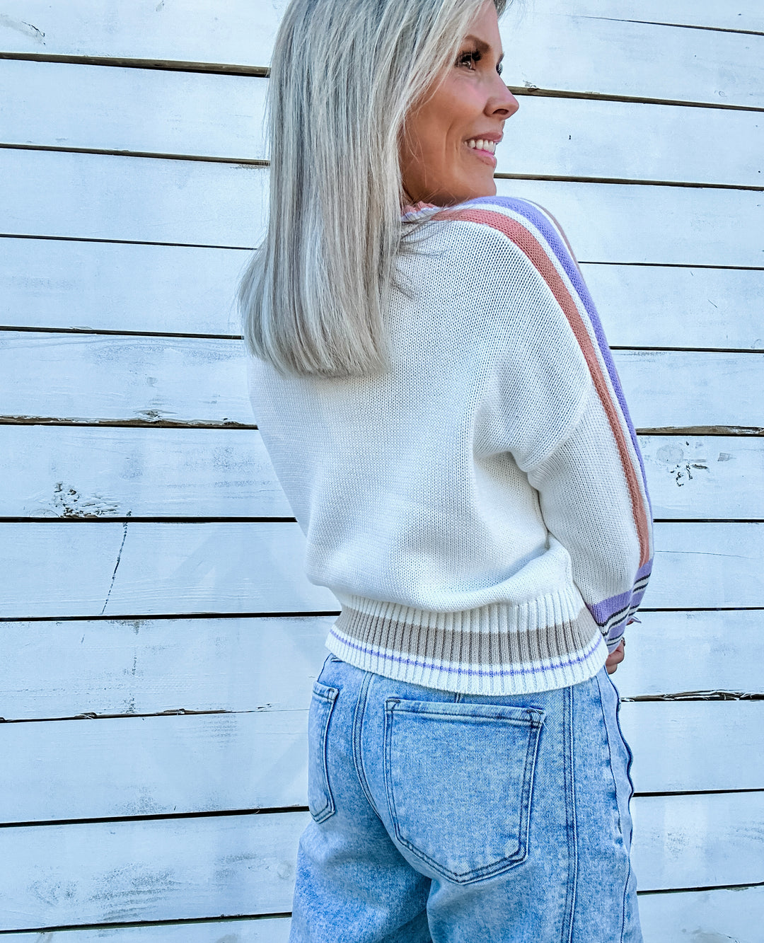 Color Catch Summer Sweater
