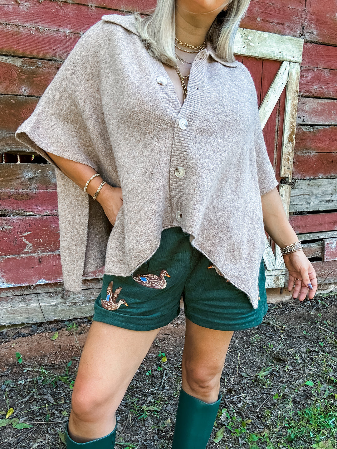 Easy Does It Taupe Sweater