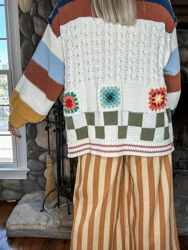 Stay Awhile Crochet Cardigan