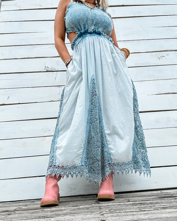 Denim Daydream Maxi
