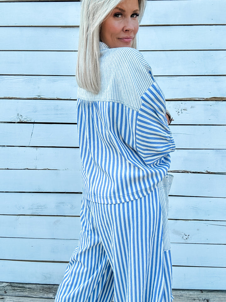 The Lineup Denim Blue Set