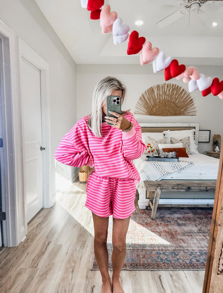 Lover Girl Stripe Set