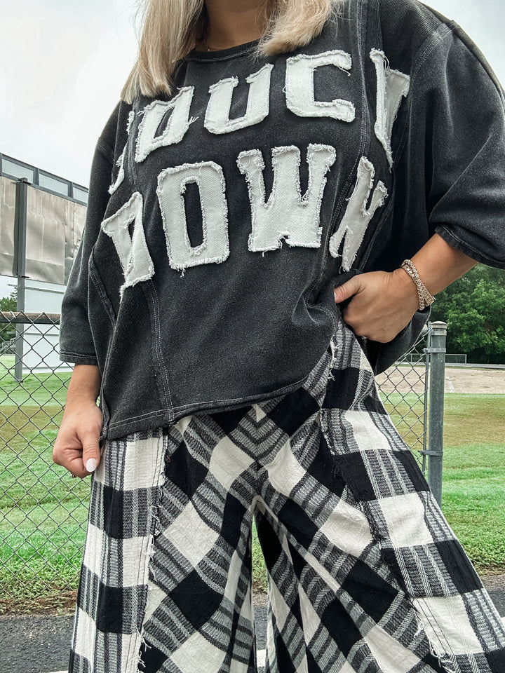 Touch Down Queen Top