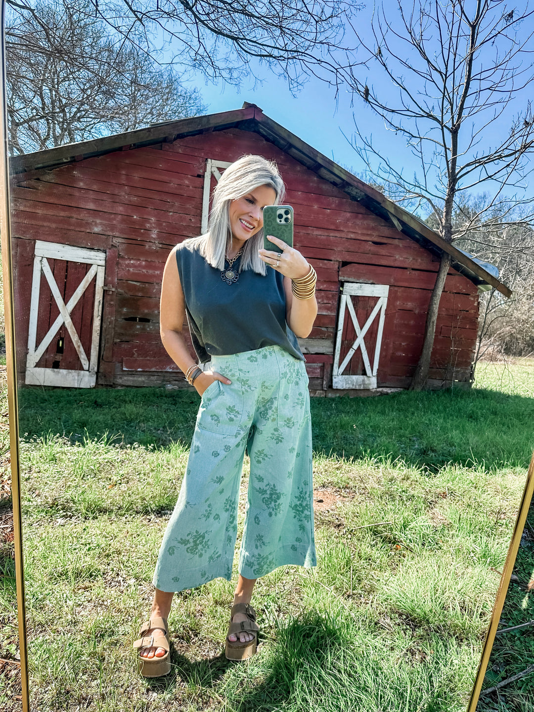 Modern Meadow Wide Leg Crop