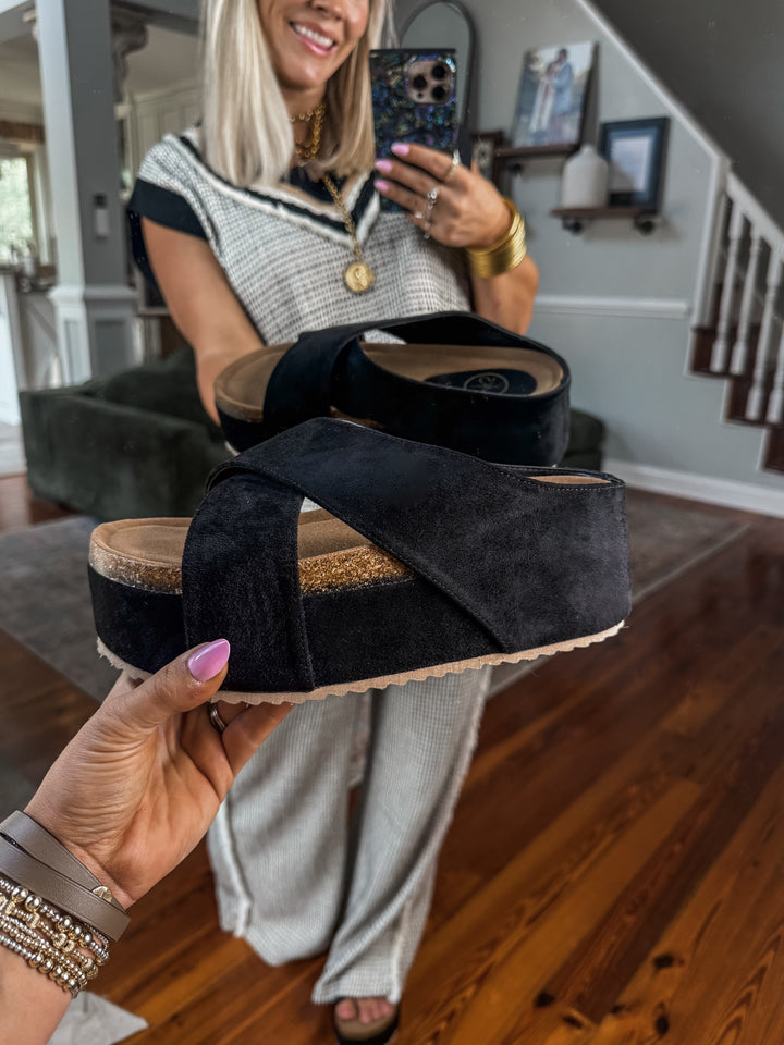 Nina Platforms - Black