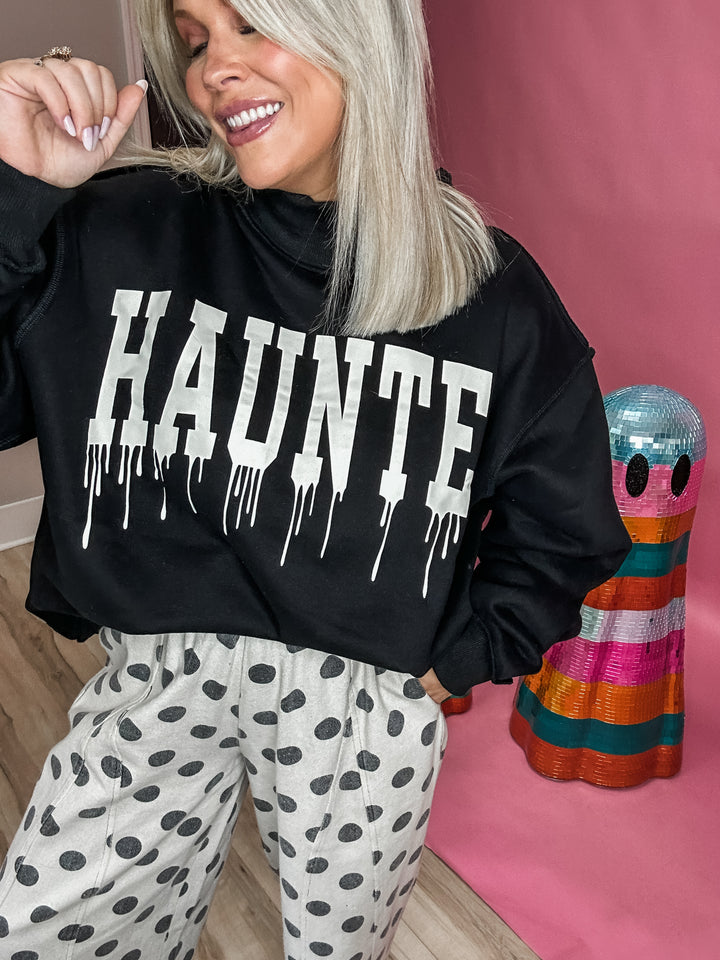Reversible* Spooky Season Mock Neck