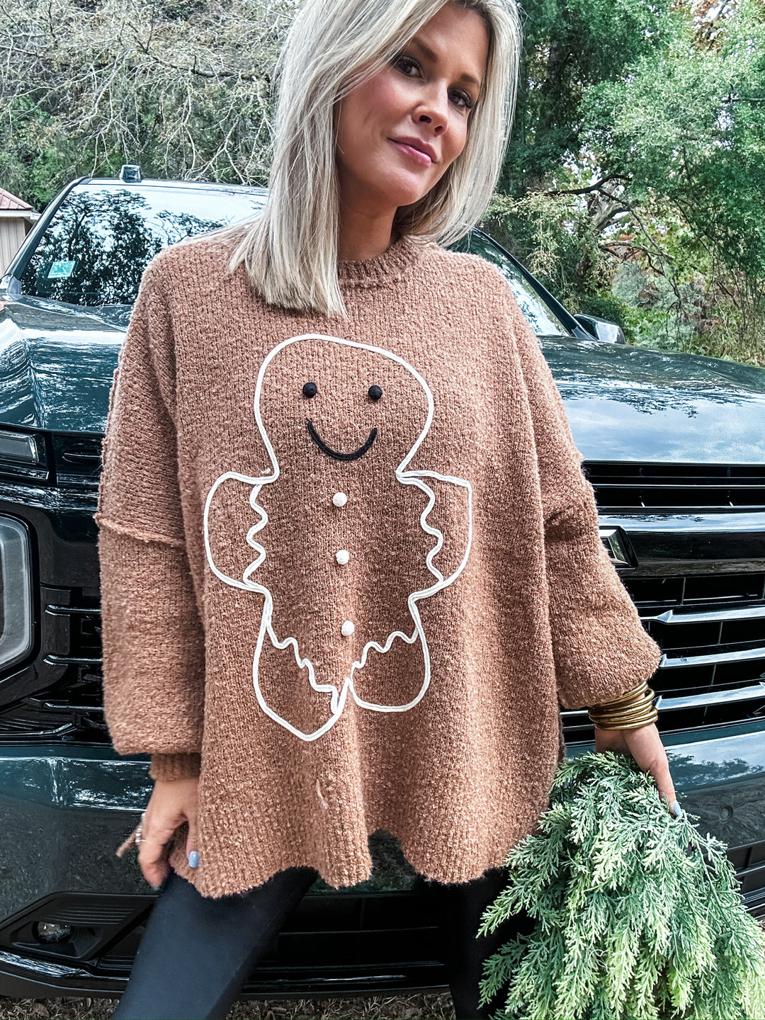 Spice & Everything Nice Gingerbread Sweater