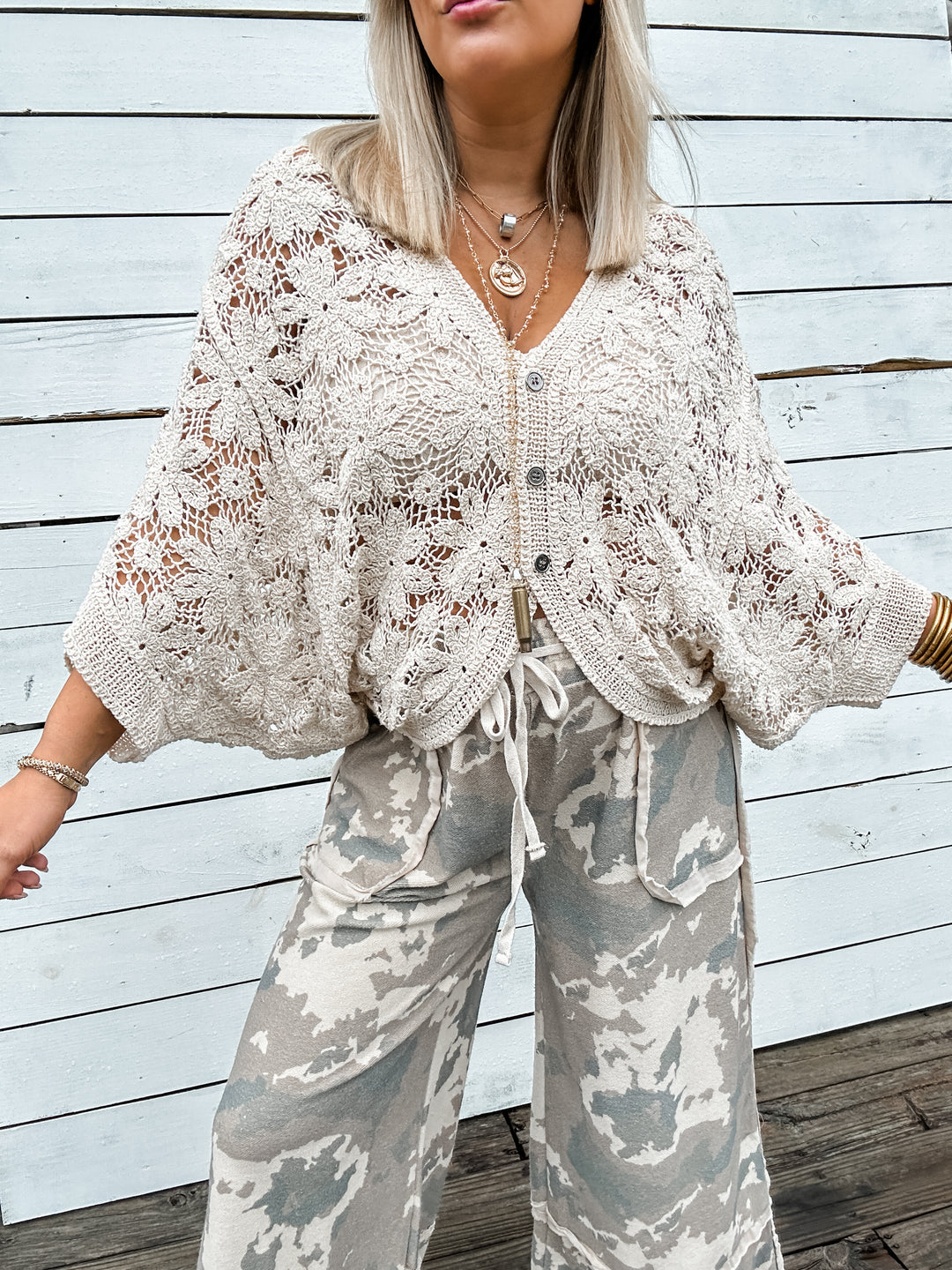 Worn & Wild Camo Crops