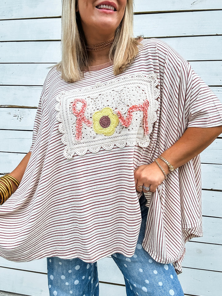 Love Story Top - Cherry Wood