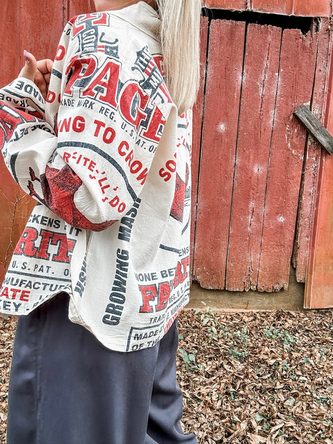 Vintage Rooster Lightweight Cardigan