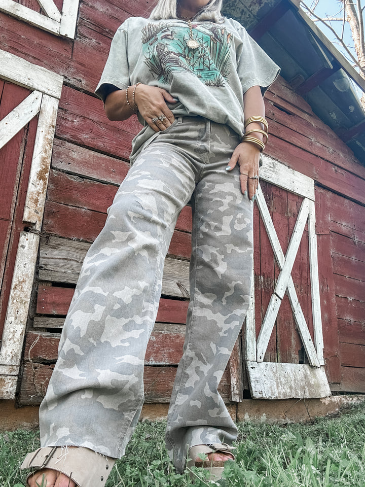 On The Hunt Camo Denim