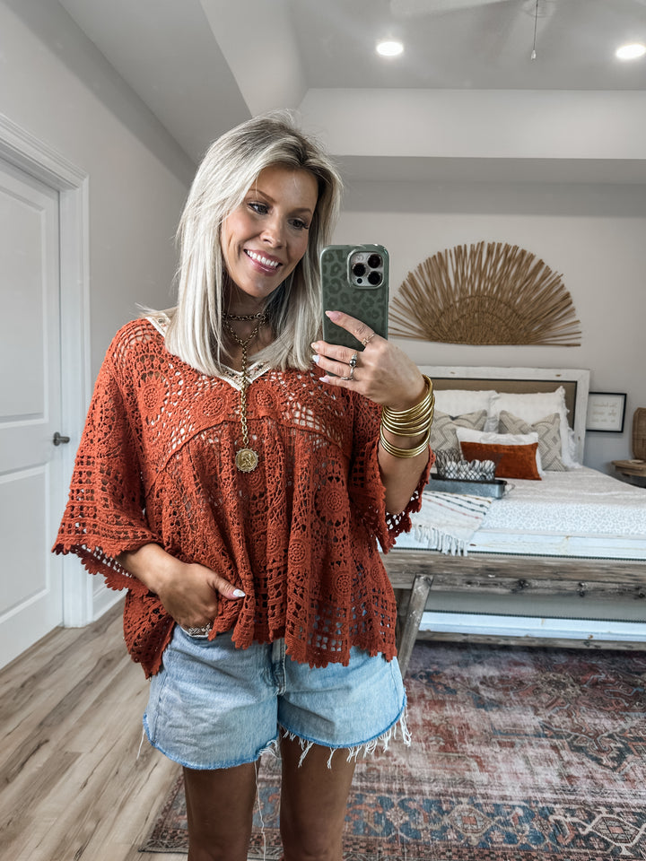 Fine Edge Top - Rust