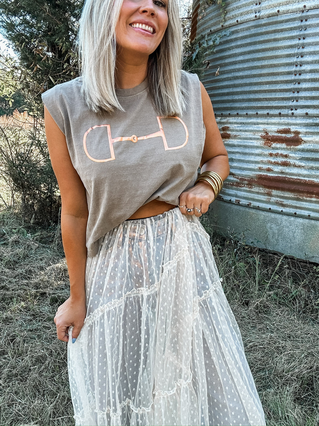 Whispered Lace Skirt Overlay