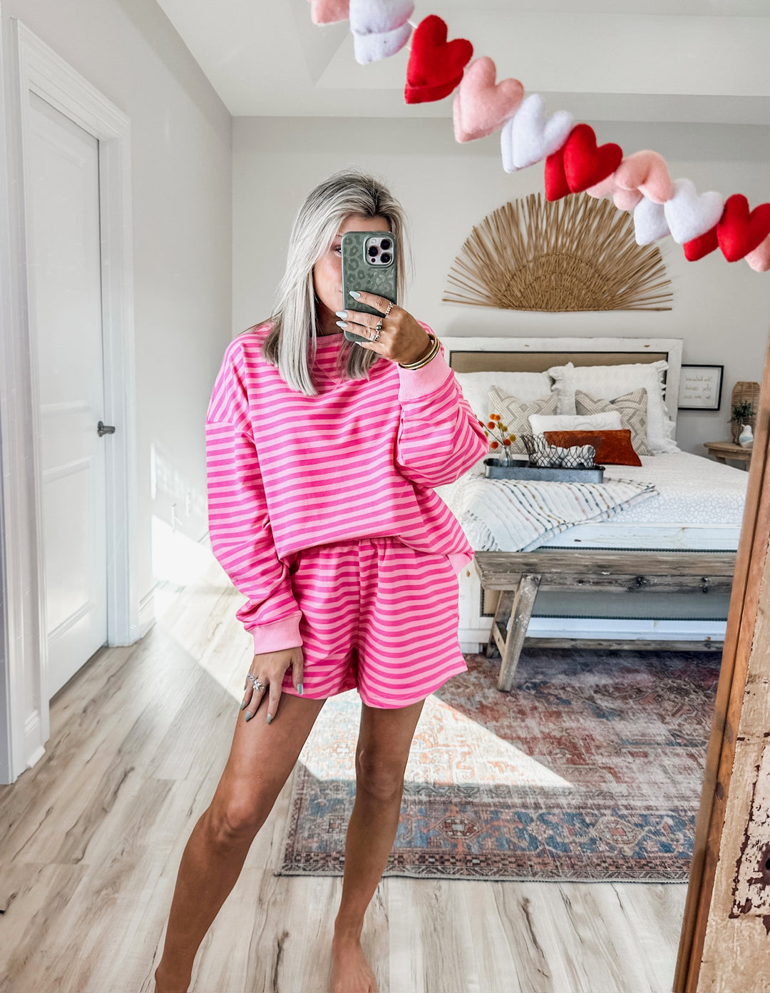 Lover Girl Stripe Set