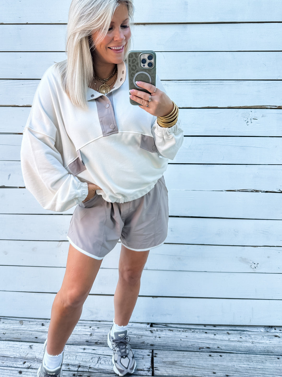 Weekend Wins Set - Bone/Mocha