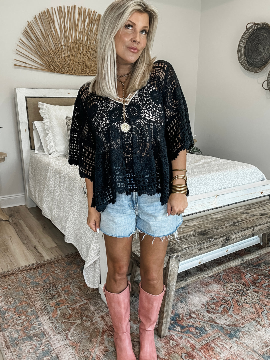 Fine Edge Top - Black