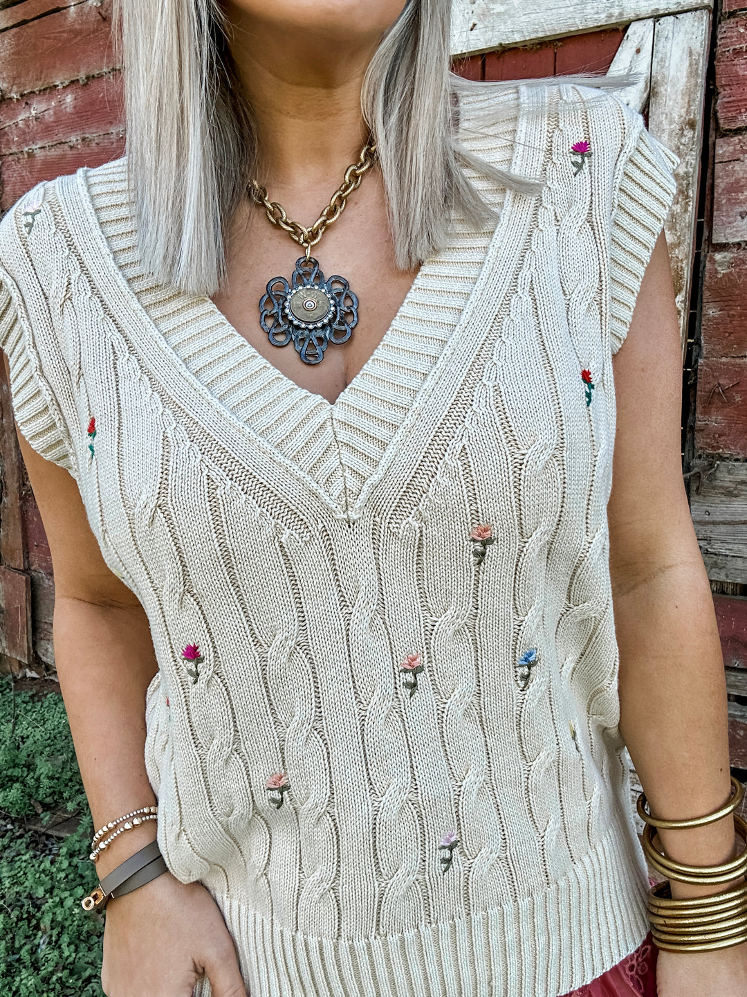 Garden Girl Era Sweater Vest