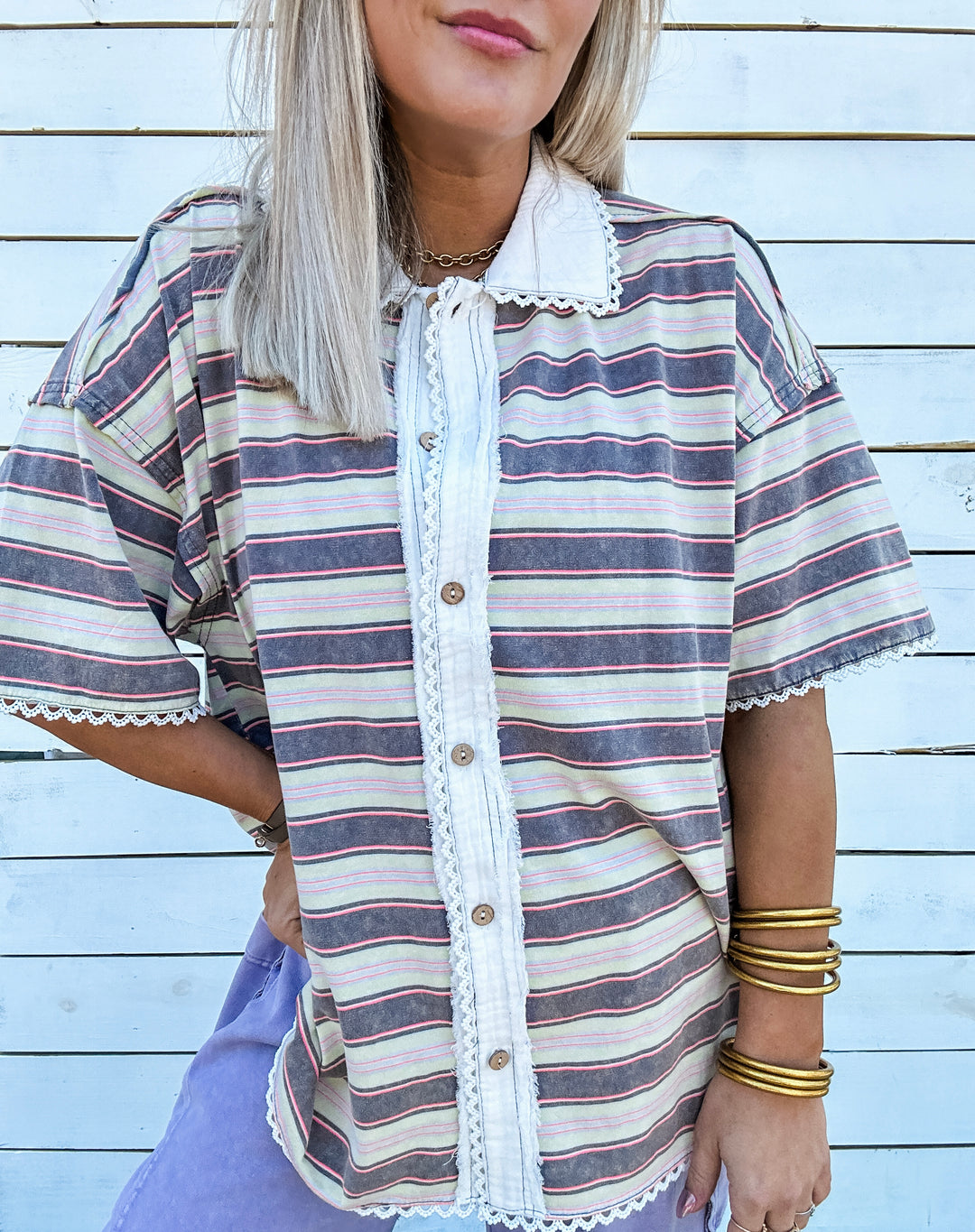 The Color Crush Striped Top