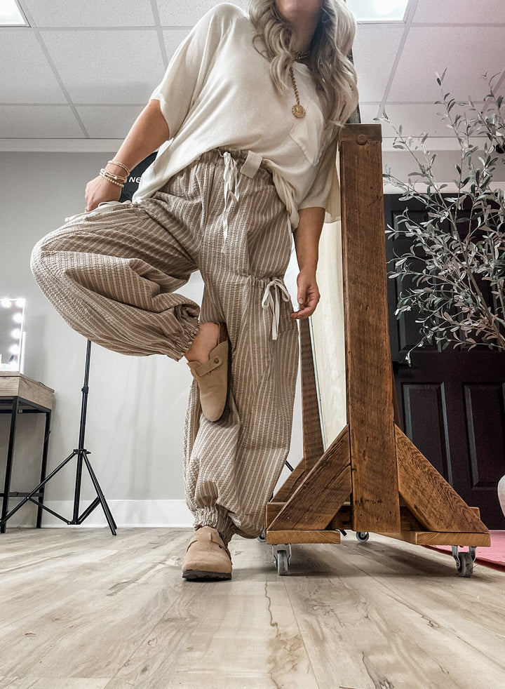 The Right Choice Striped Pants - Coco