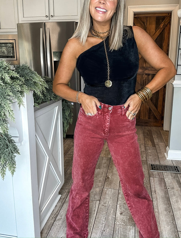 Fade Into You Bodysuit-Black