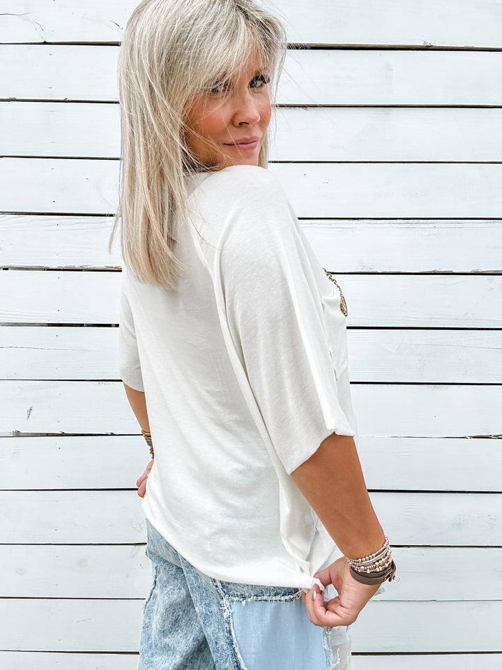 Easy Going Top - Cream