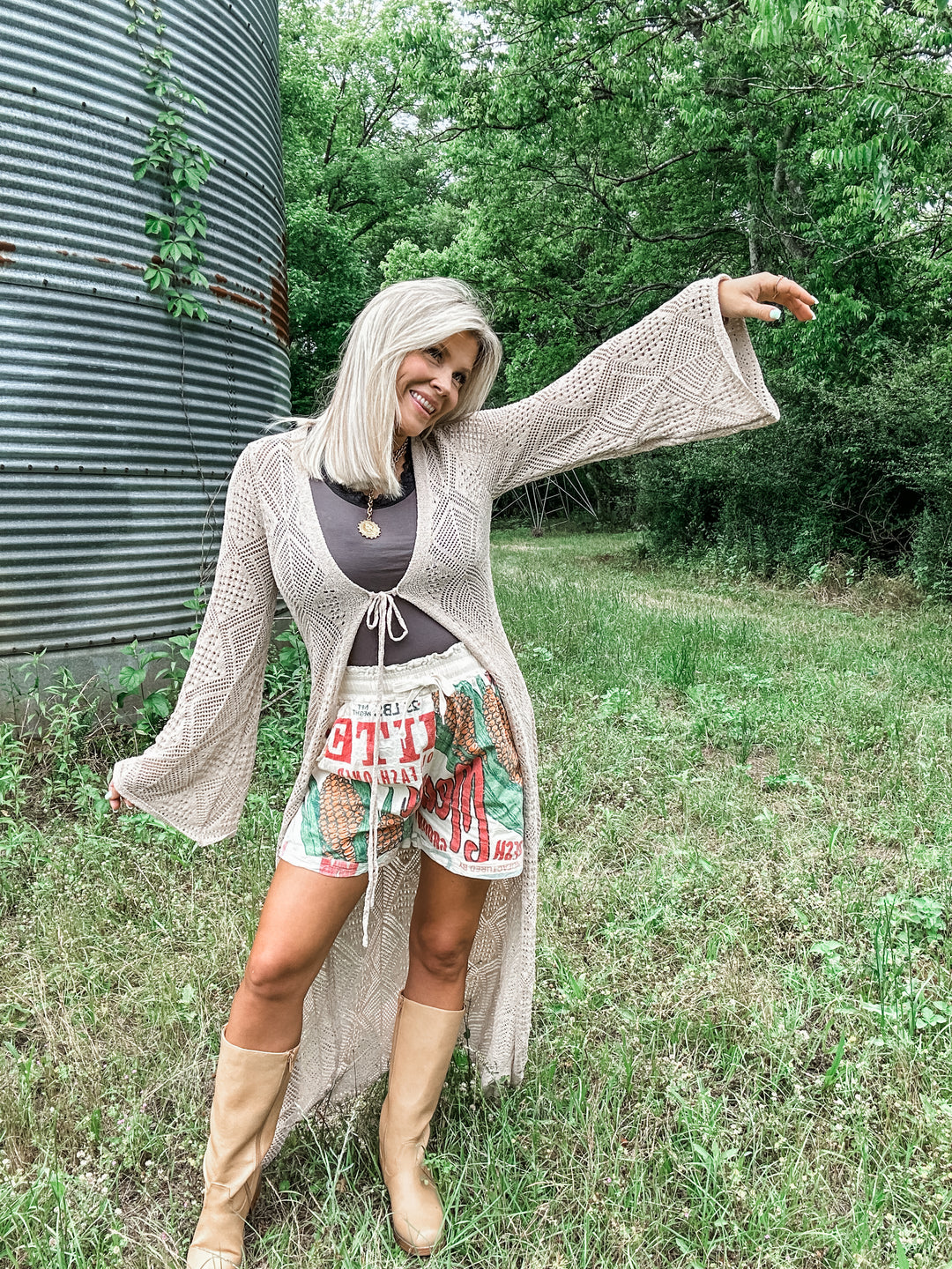 Free Spirit Knit Duster