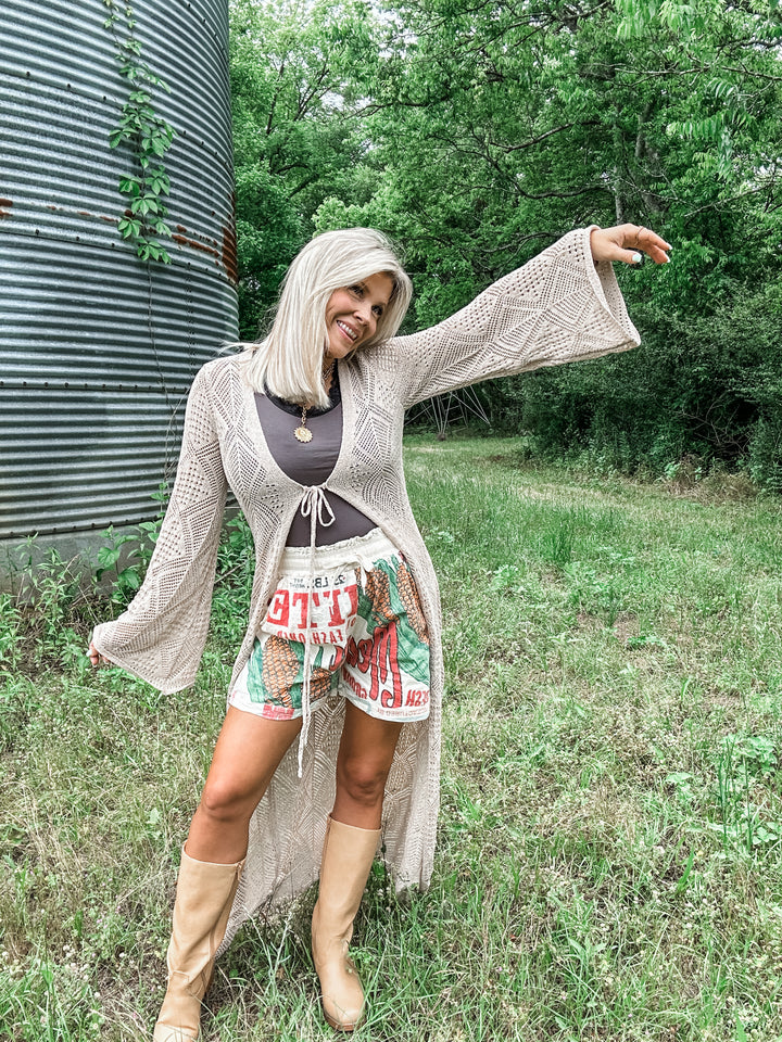 Free Spirit Knit Duster