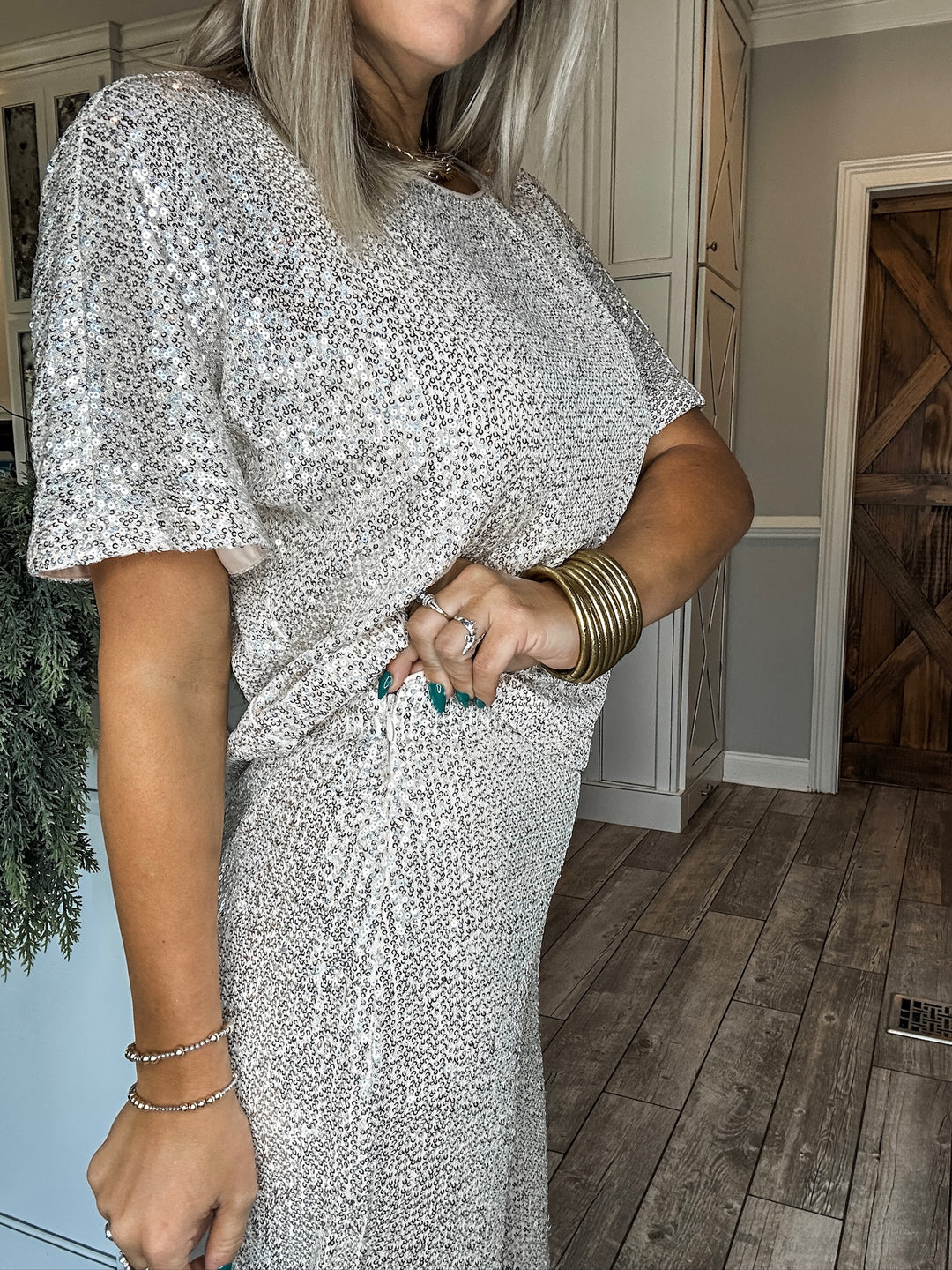 Champagne Toast Pants