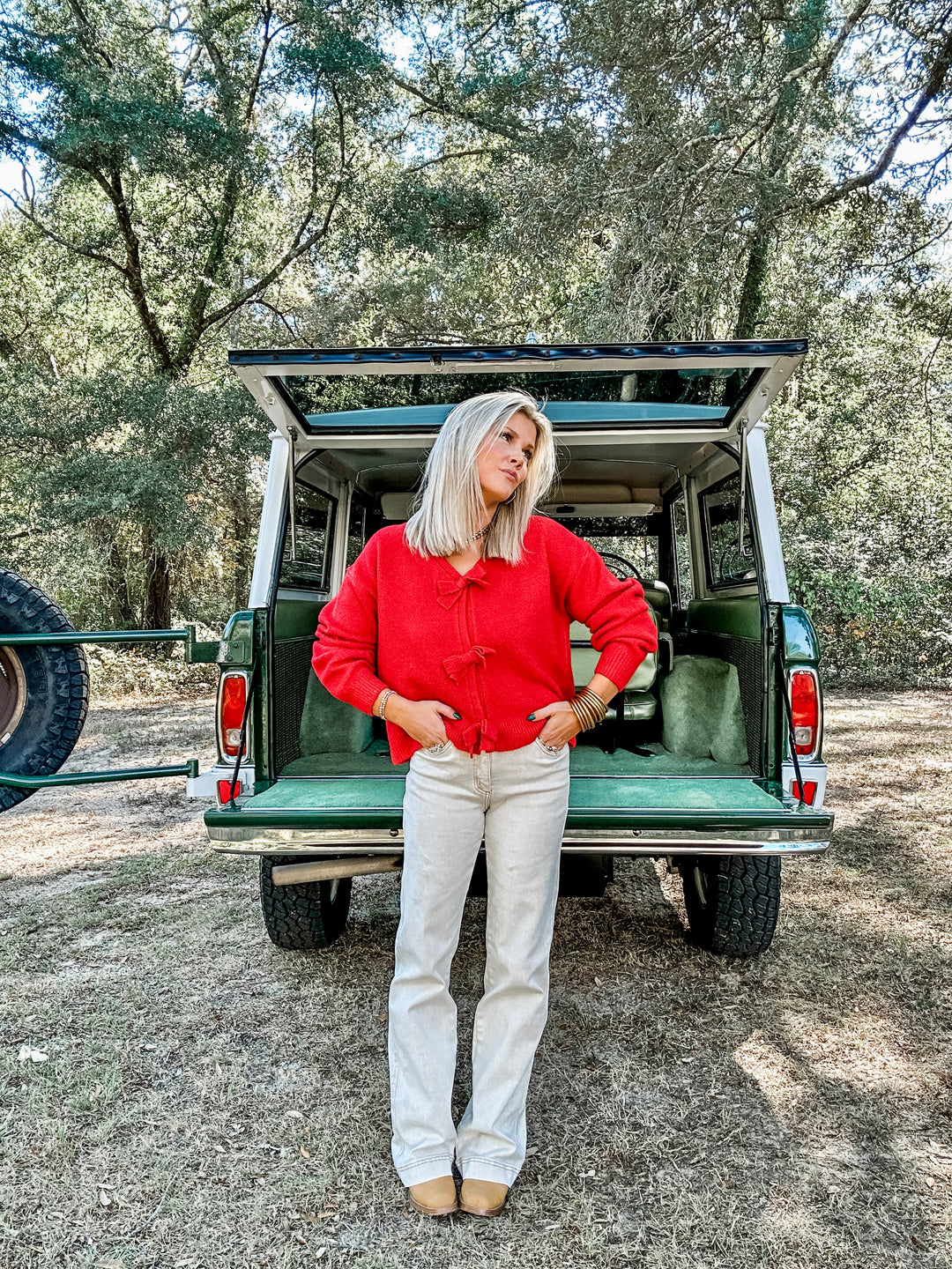 Timeless Classic Washed Beige Straight Leg Denim