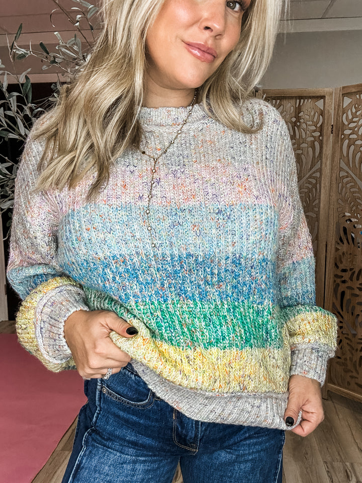 Somewhere over the Rainbow Sweater