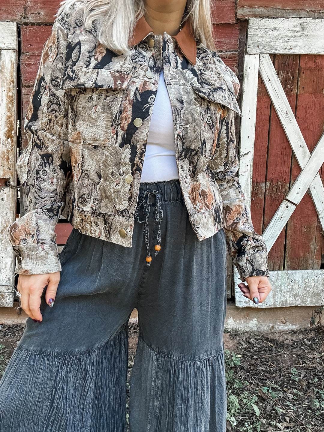 On The Loose Charcoal Bottoms