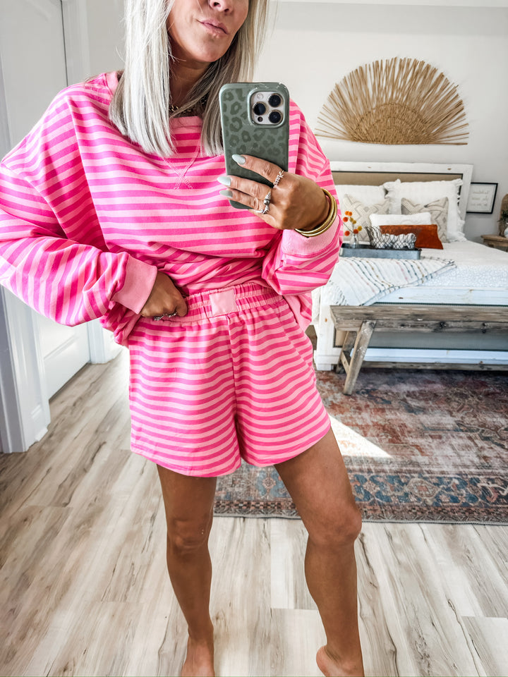 Lover Girl Stripe Set