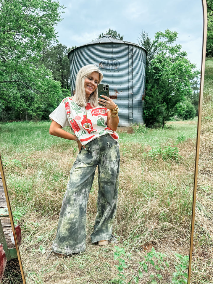 Painted Desert Bottoms - Olive