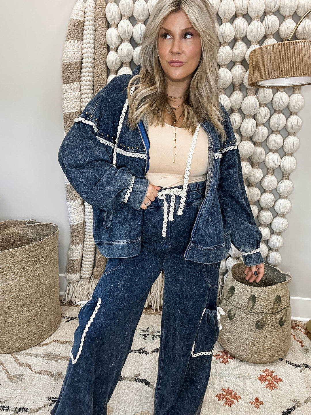 Blue Jean Baby Set