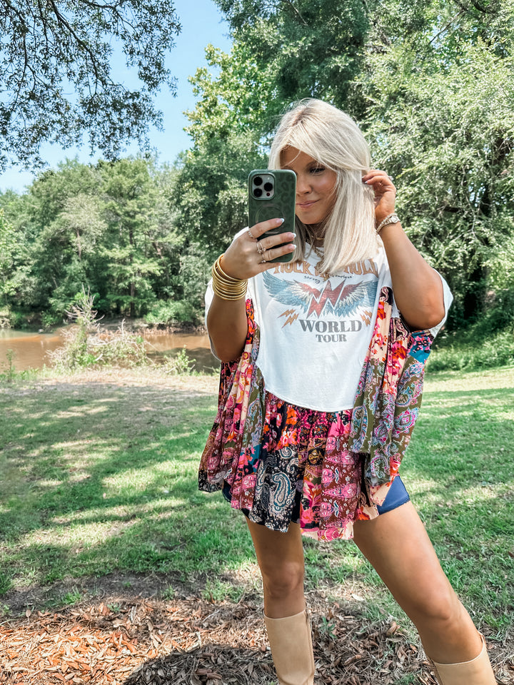 Rock and Roll Boho Top