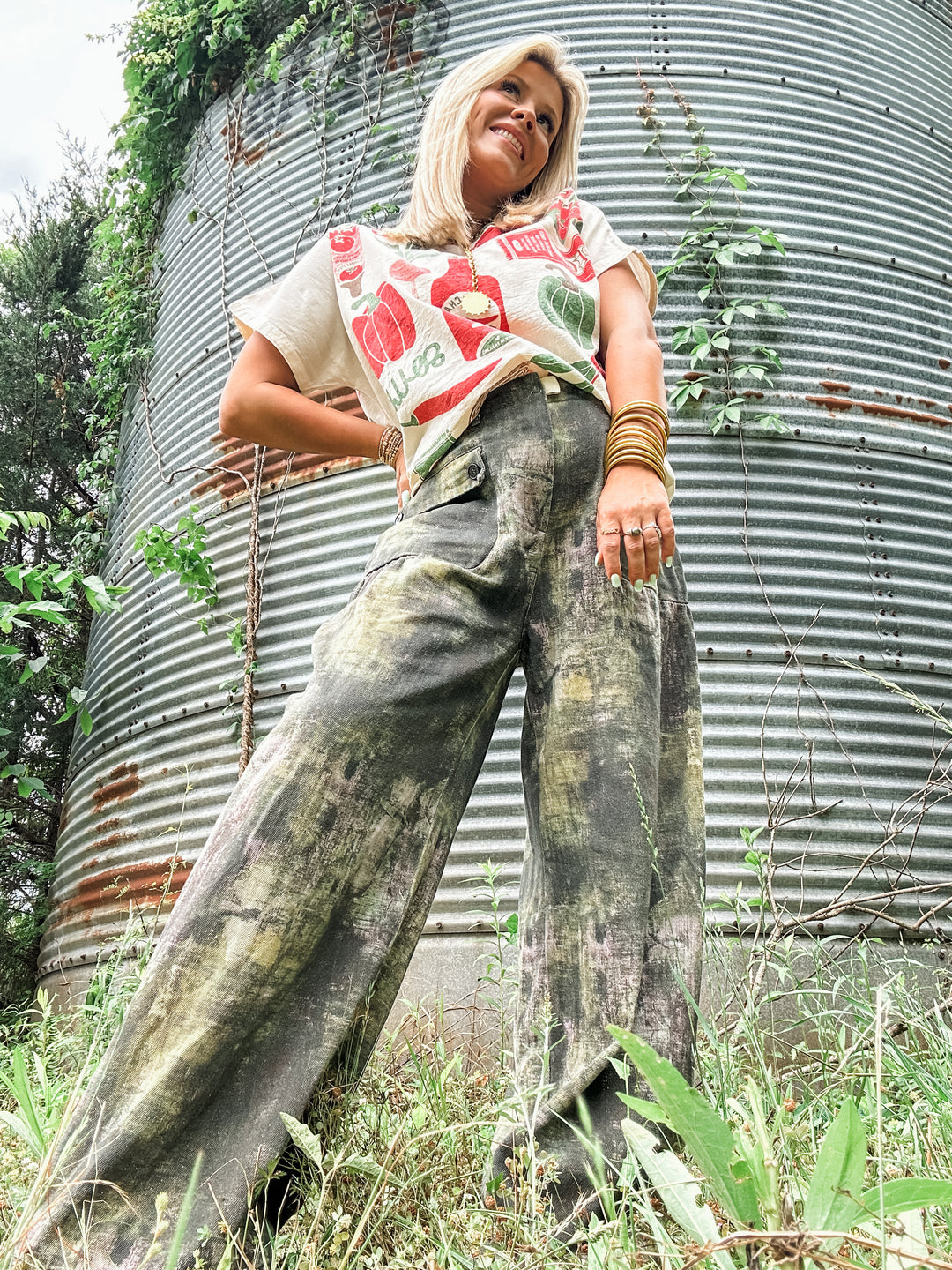 Painted Desert Bottoms - Olive