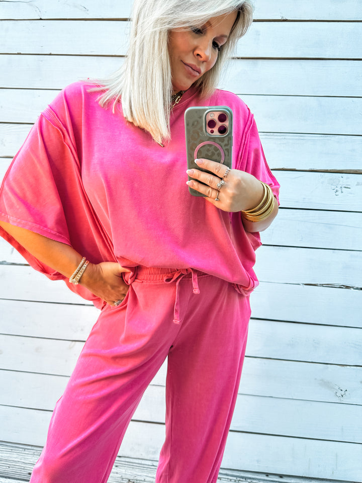Effortlessly Yours Top - Strawberry