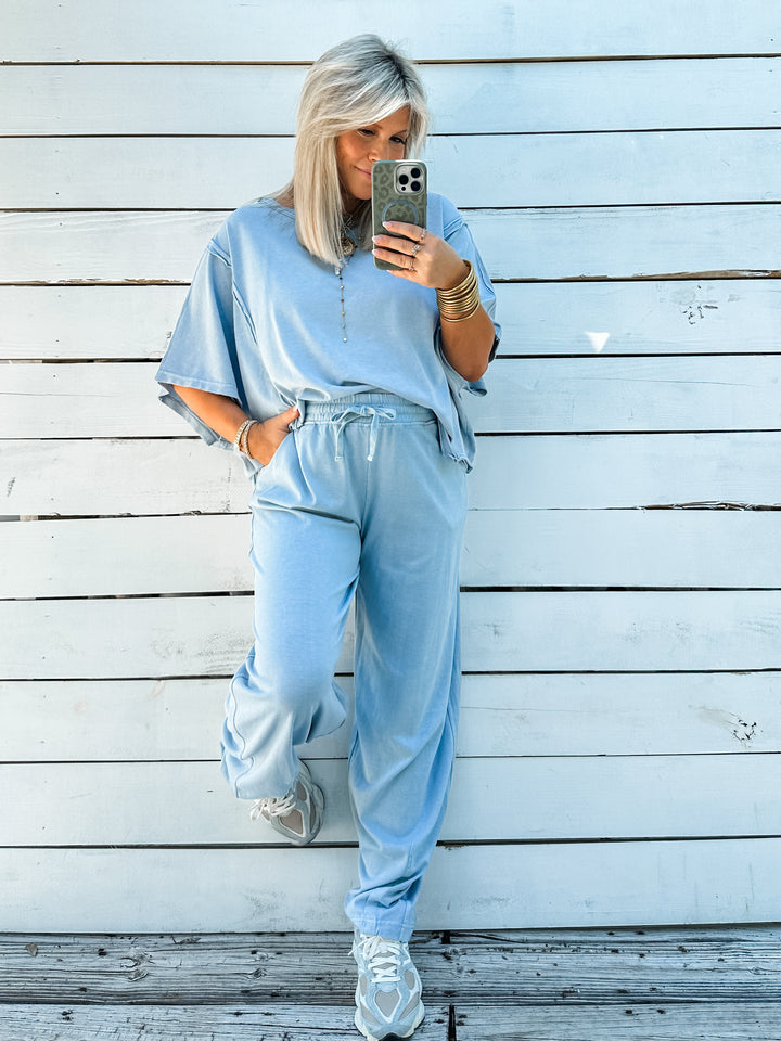 Effortless Yours Comfy Barrels - Blue