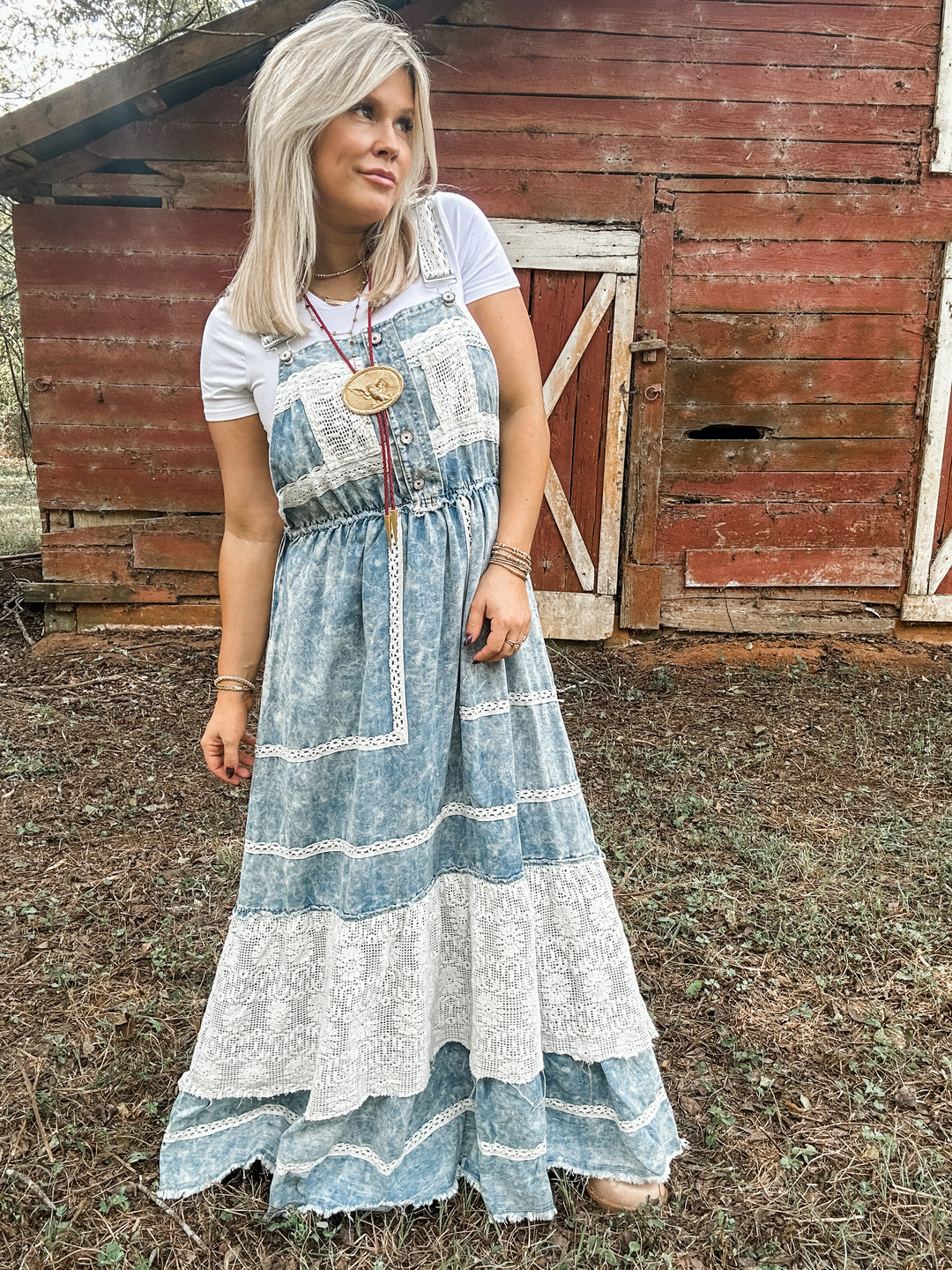 Plot Twist Denim Dress