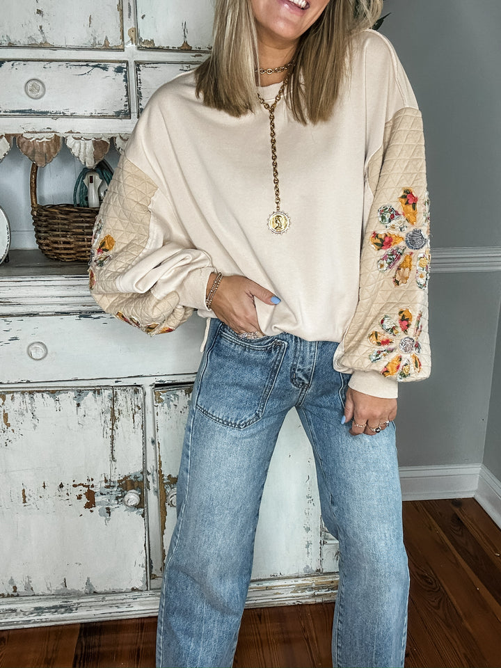 Wildflower Path Sweater