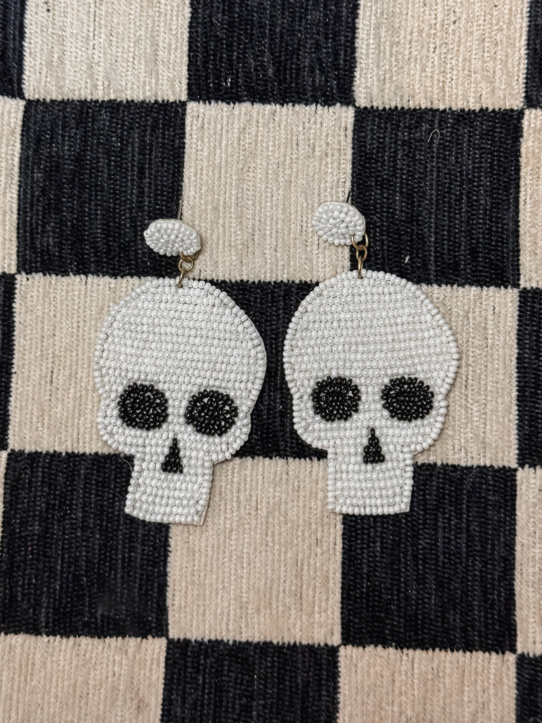 Drop Dead Beautiful Skull Earrings