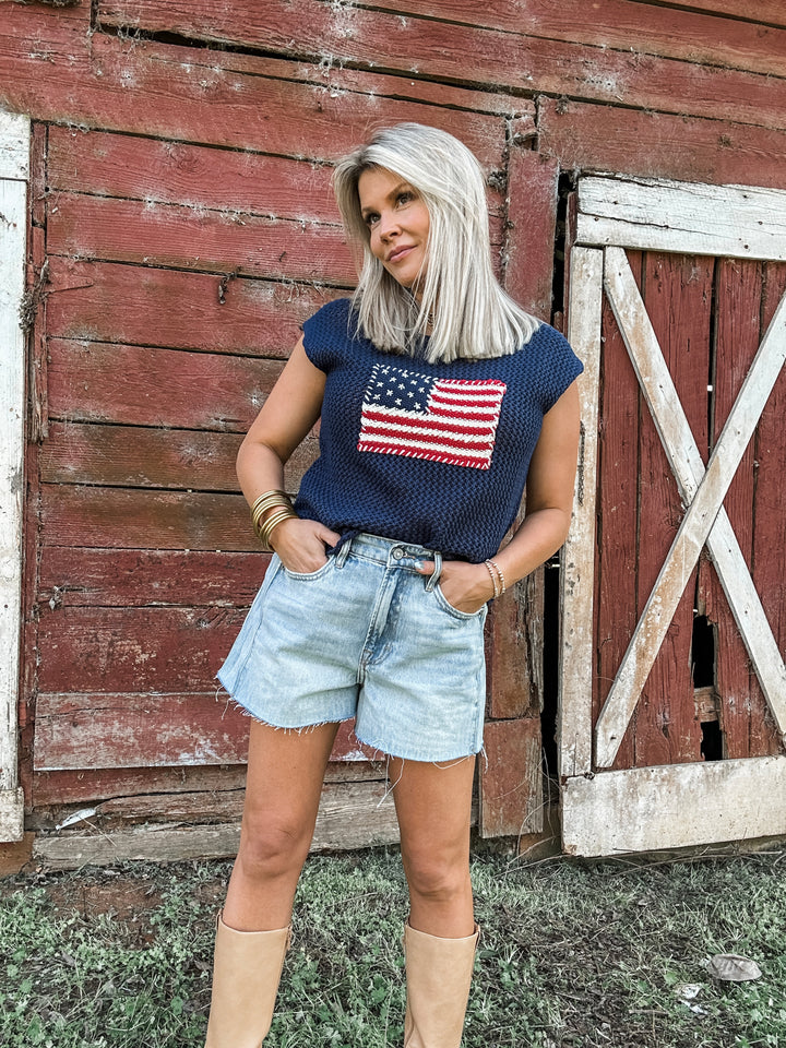 Stars & Stitches Top