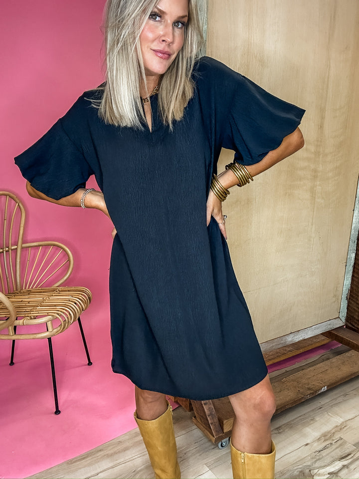 Night Out Black Dress DOORBUSTER