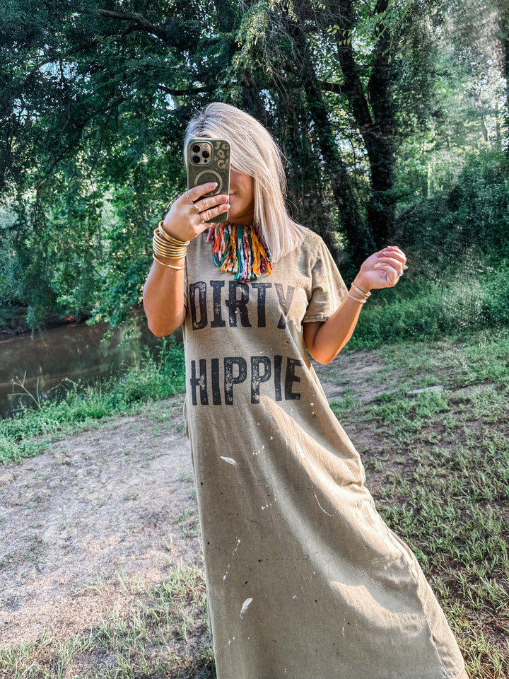 Dirty Hippie T-shirt Dress