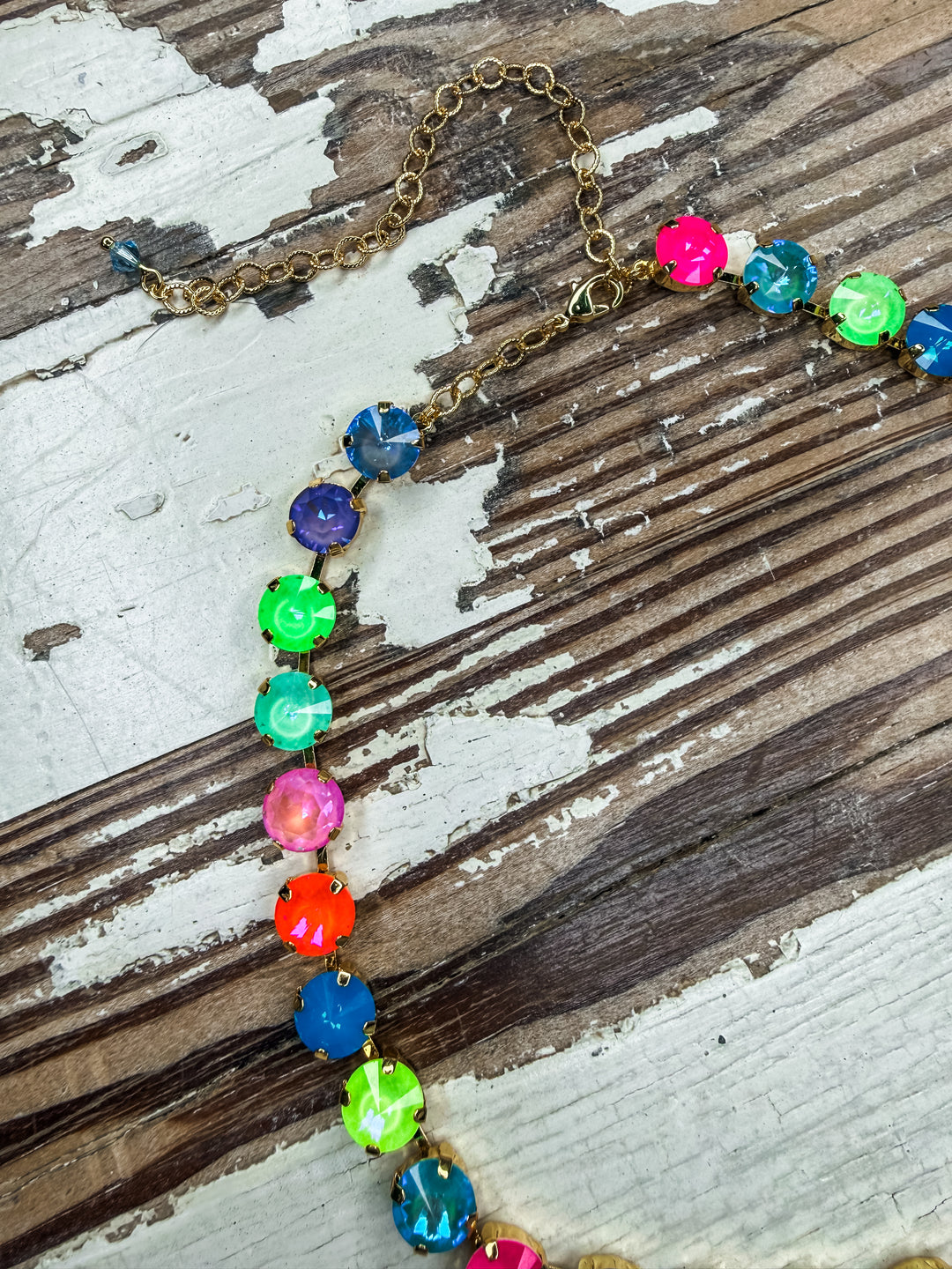 Candy Carnival Large Tennis Necklace
