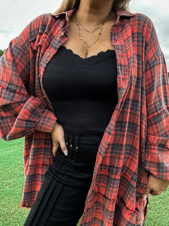The Core Flannel - Red