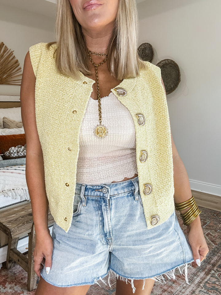 Golden Coast Knit Tank