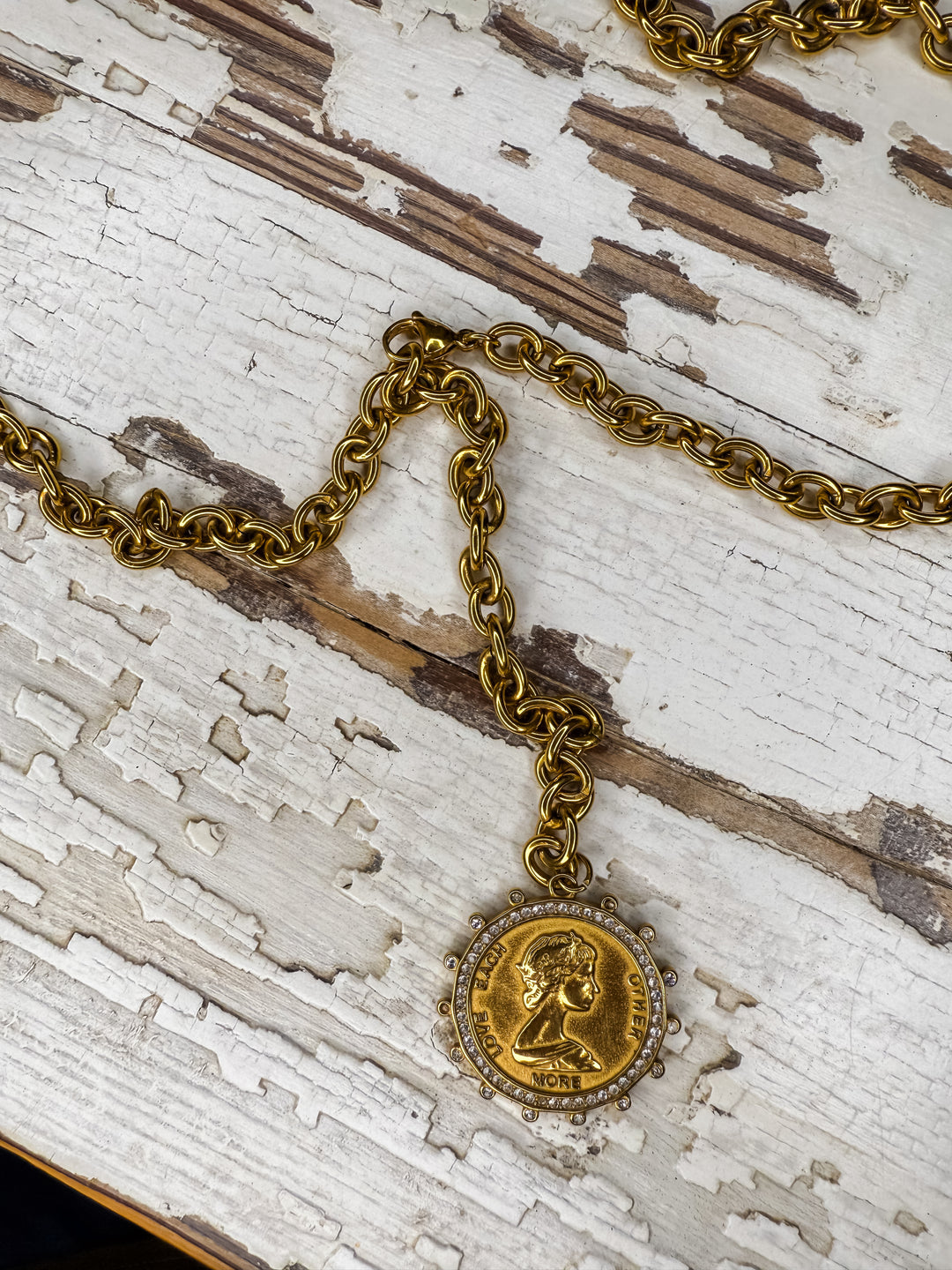 XL COIN NECKLACE