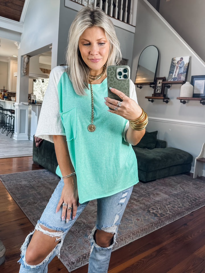 Hometown Hero Relaxed Tee - Mint