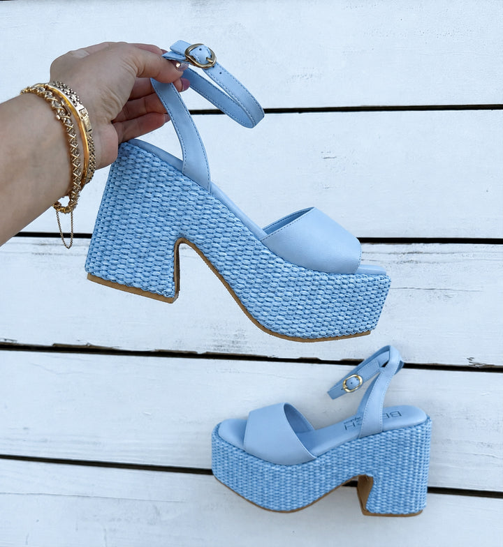 Arden Platforms - Powder Blue